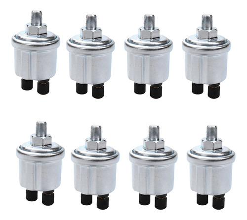 8x Sensor Universal De Presión De Aceite Vdo De 0 A 10 Bares