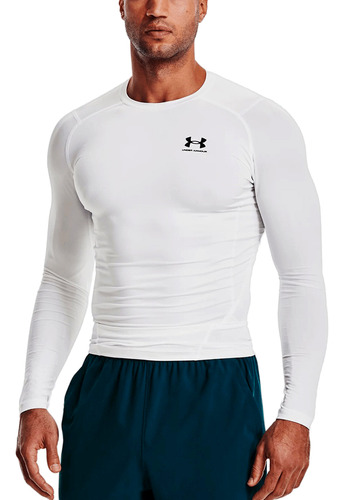 Remera Under Armour Training Hg Armour Compression Hombre Bl