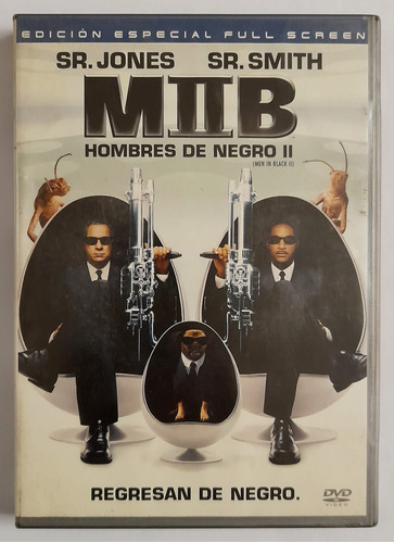 Dvd Miib Hombres De Negro 2 Sr Jones Sr Smith