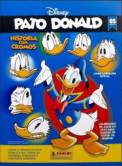 Album De Figurinhas Pato Donald + 100 Fig + 20 Cards P/colar | MercadoLivre