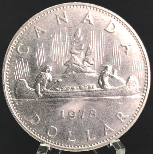 3920  .............  Canadá   -  1  Dollar   1978   -  Canoa