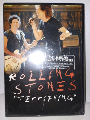 Rolling Stones Dvd Terrifying Atlantic City Concert 1989