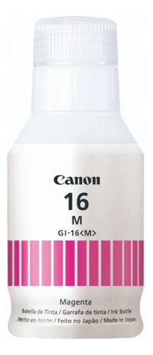 Botella De Tinta Canon Gi-16m Magenta Para Equipos Maxify