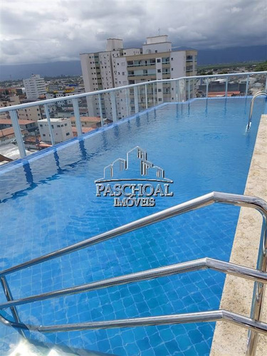 Imagem 12 de 13 de Apartamento 2 Dormitórios Com 1 Suíte, Varanda Gourmet E 1 Vaga - Guilhermina Praia Grande Sp - Lup296