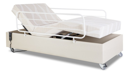 Cama Fawler Elétrica Century 0,89x1,89m Com Colchão Acoplad Cor Branco 127/220V