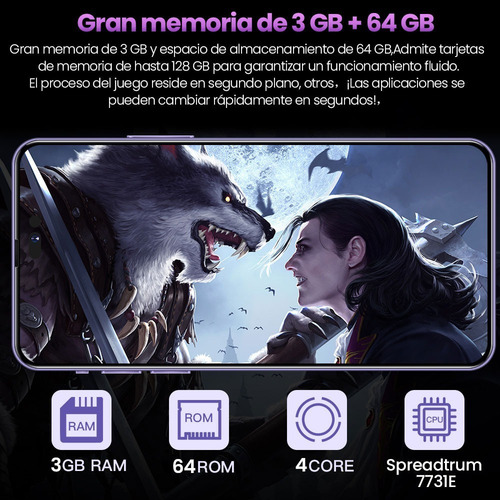 Teléfono Inteligente Android I14 Pro Max 6.8 Pulgadas Móvil