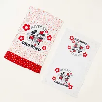 Comprar Set De Repasadores De Cocina X2 Minnie & Mickey -disney- Color Blanco Set De Repasadores Mickey Minnie