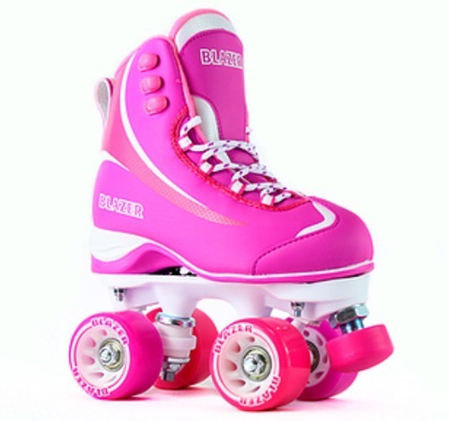 Patines Roller Rosa Premium Mochila + Envio + Regalos