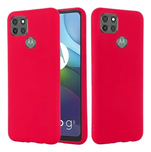 Funda Case De Motorola G9 Power Soft Feeling Antishock Rojo