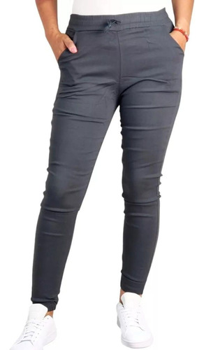 Leggins Primavera Pantalón Calza Elasticado Tela Jeans  