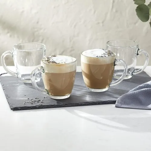 Tazas De Vidrio Cónicas De Libbey, 15.5 Onzas, Conjunto De 8