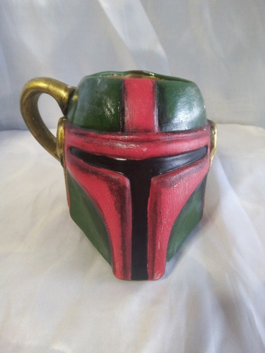 Taza De Boba Fett De Star Wars