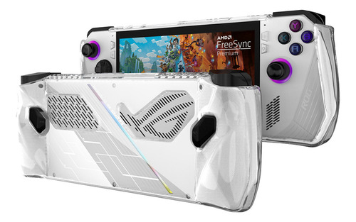 Funda De Tpu Transparente Portátil For Asus Rog Ally