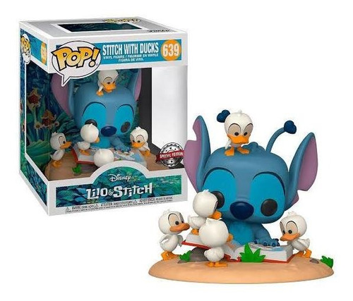 Funko Pop Stitch With Ducks Patos Special Edition Original