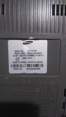 Imagen 2 de 6 de Televisor Samsung 21 Pulgada Sin Control Ni Antena Operativo
