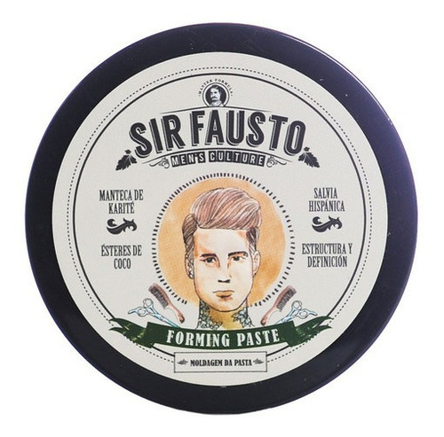 Sir Fausto Men´s Culture Forming Paste Cera X 100 Ml Local
