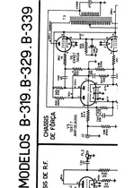 Comprar Esquema Radio Philco B319 B 319 B329 B329 B 339 Em Pdf   