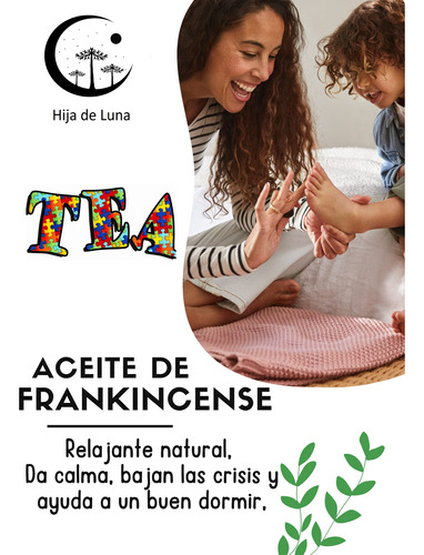 Aceite Frankinsence 100ml (autismo) Aplicación Directa