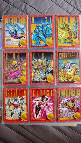 Colección De 109 Tarjetas X-men Series 2 Skybox Marvel 1993 