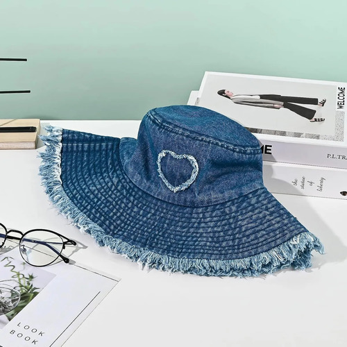 Sombreros De Mezclilla Para Mujer, Sombrero De Sol De Mezcli