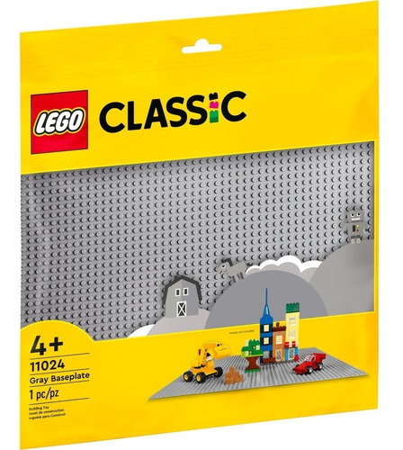 Kit De Construcción Lego Classic Base Gris 11024 Edad 4
