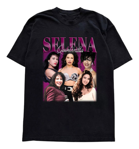 Camiseta Selena Quintanilla - Playera Tex Mex Unisex Regalo