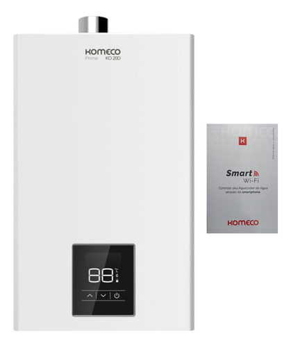 Aquecedor Komeco Ko 21 D Prime 21 Litros E Módulo Wi Fi Glp Branco