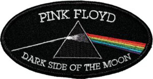 Aplicación Visionaria De Cd Pink Floyd Dsom Patch, Black