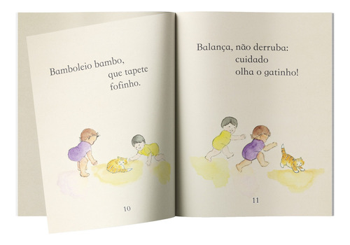 Livro Bamboleio bambo o primeiro passo de Jen Storer capa dura 2022 em português editorial HarperKids