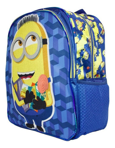 Ruz 179476 mochila escolar de Minions azul 39x15cm