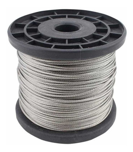 Cable Acero Galvanizado 8mm 6x19 Rollo 50mts Bguemes