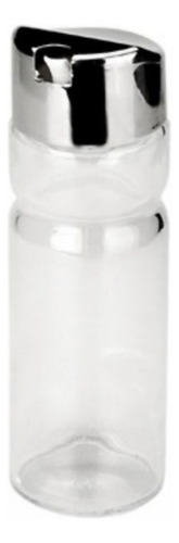 Aceitera / Vinagrera Vidrio Y Acero Inoxidable 175 Ml Ibili