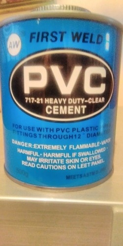 Pega 500gr Baja Y Alta Presión Para Conexiones Pvc Y Tuberia