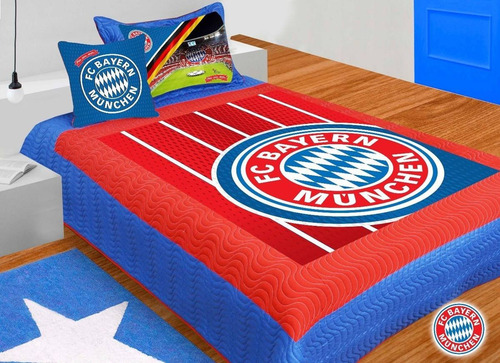 Cubrelecho Juventus/barcelona/real Madrid/bayern Múnich Semi
