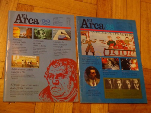 Lote 2 Revistas El Arca. N° 22 Y 27. Años 1990&-.