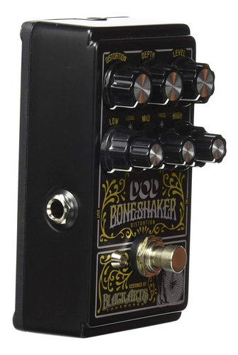 Pedal De Distorsión Para Guitarra Boneshaker Digitech Color Negro