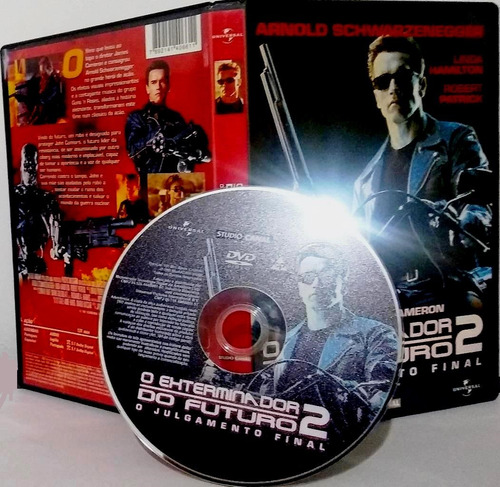 Dvd Exterminador Do Futuro 2 1991-novo-original