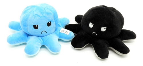 Kit De 3 Pulpo Reversible Estados De Animo Mediano