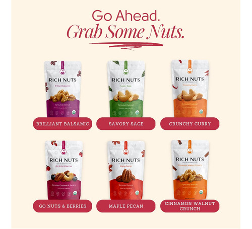 Rich Nuts Go Nuts & Berries Mezcla Gourmet De Frutos Secos G