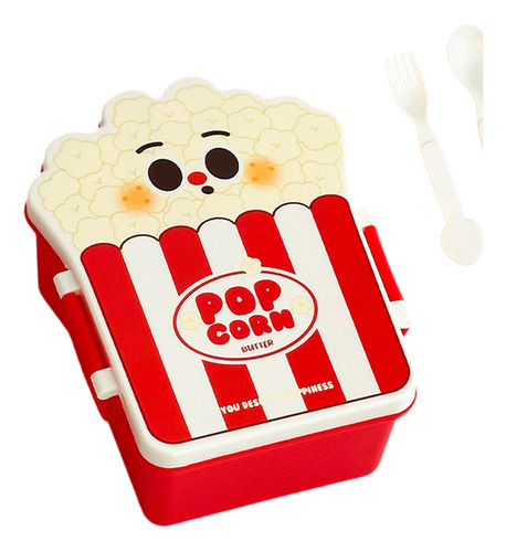 Lunch Box Case De Almacenamiento De Alimentos Palomitas