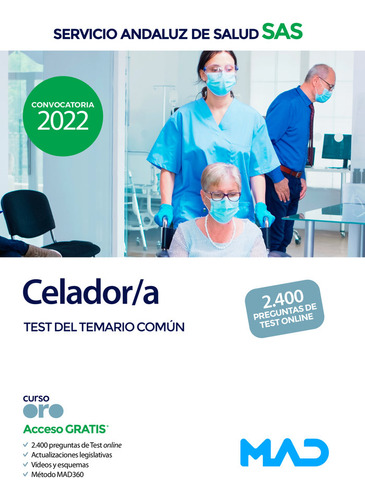 Libro Celador Test Comun Del Servicio Andaluz Salud - Aa.vv