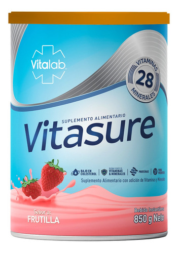 Vitasure Frutilla Polvo 850 Gr