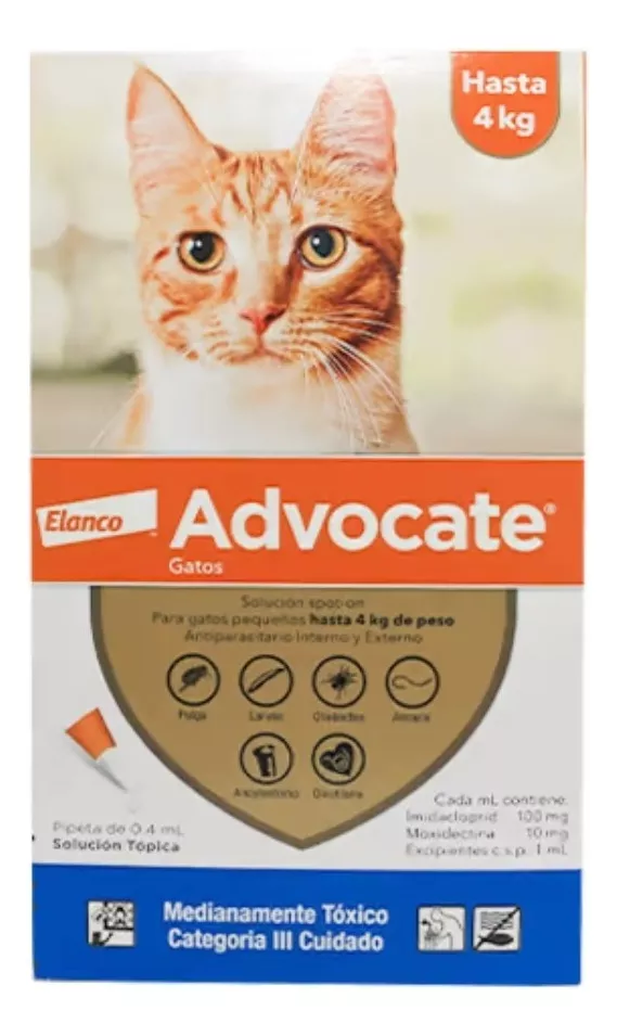 Segunda imagen para búsqueda de advocate gatos