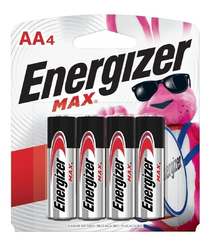 Pila Bateria Energizer Aa Blister / 4 Und 1,5v