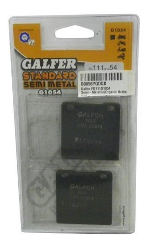 Galfer Fd111g1054 Semi-metálico / Orgánica Pastillas De Fren