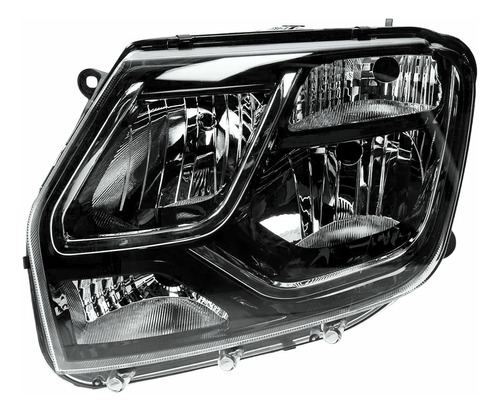 Optica Renault Duster Oroch 16/19 Fondo Negro Izq.