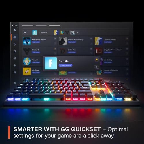 Teclado Steelseries Apex Pro Gen 3 Omnipoint 3.0 Rgb Usb-c