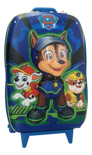 Mala Infantil 3d Paw Patrol By Diplomata Ref 299321