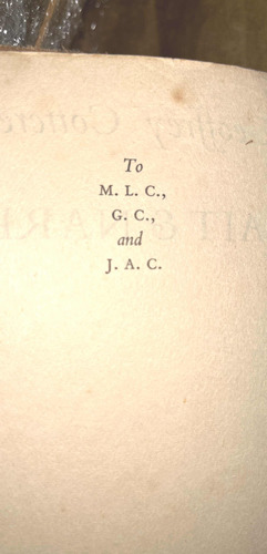 Geoffrey Cotterell Strait & Narrow 1era Edición Inglés 1949 (Usado)