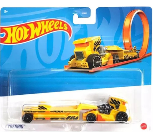 Hot Wheels Cyberrig Camion Transporte De Autos Para Pistas